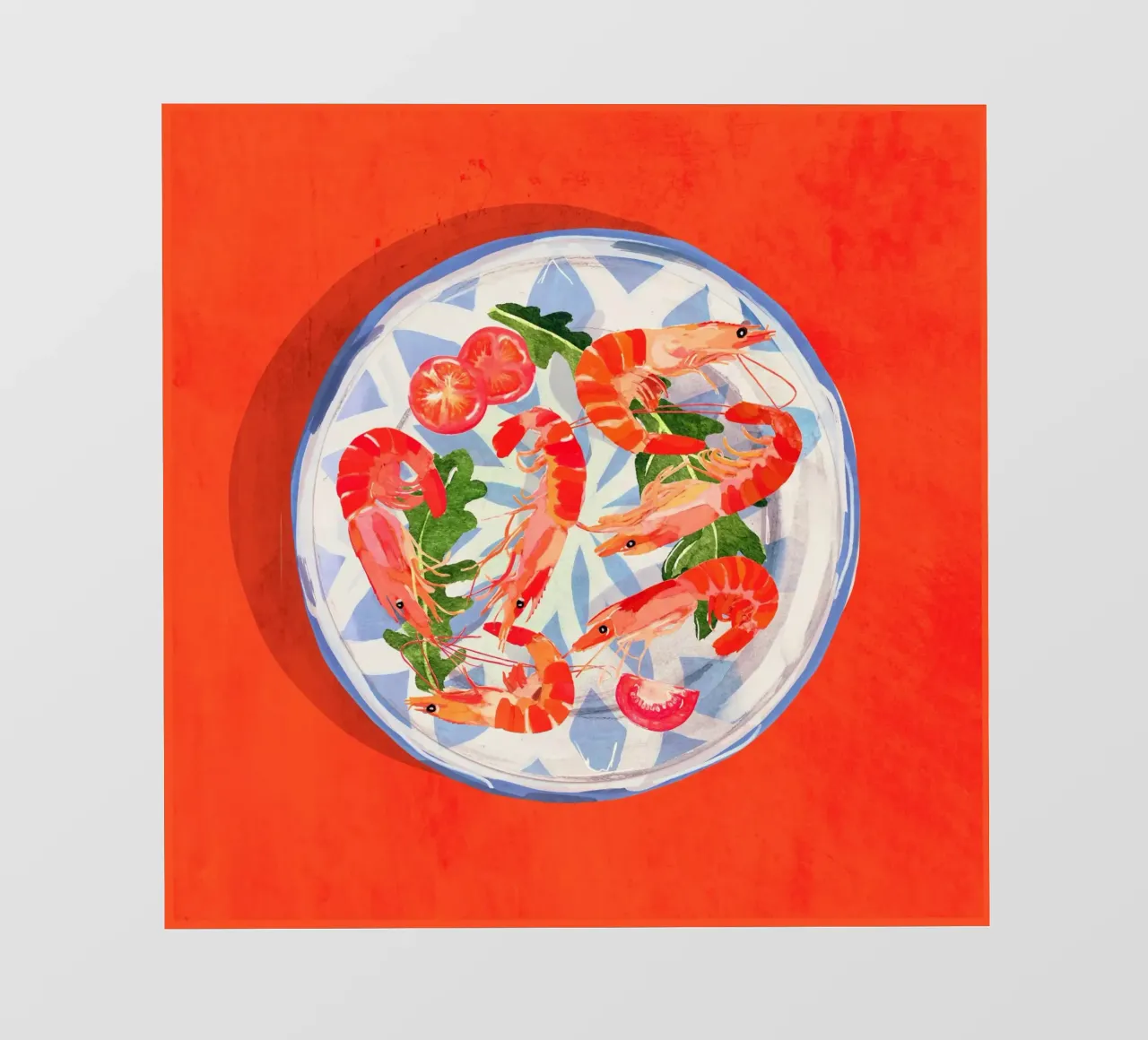 Piatto di pesce telo in pvc da ThingDesign