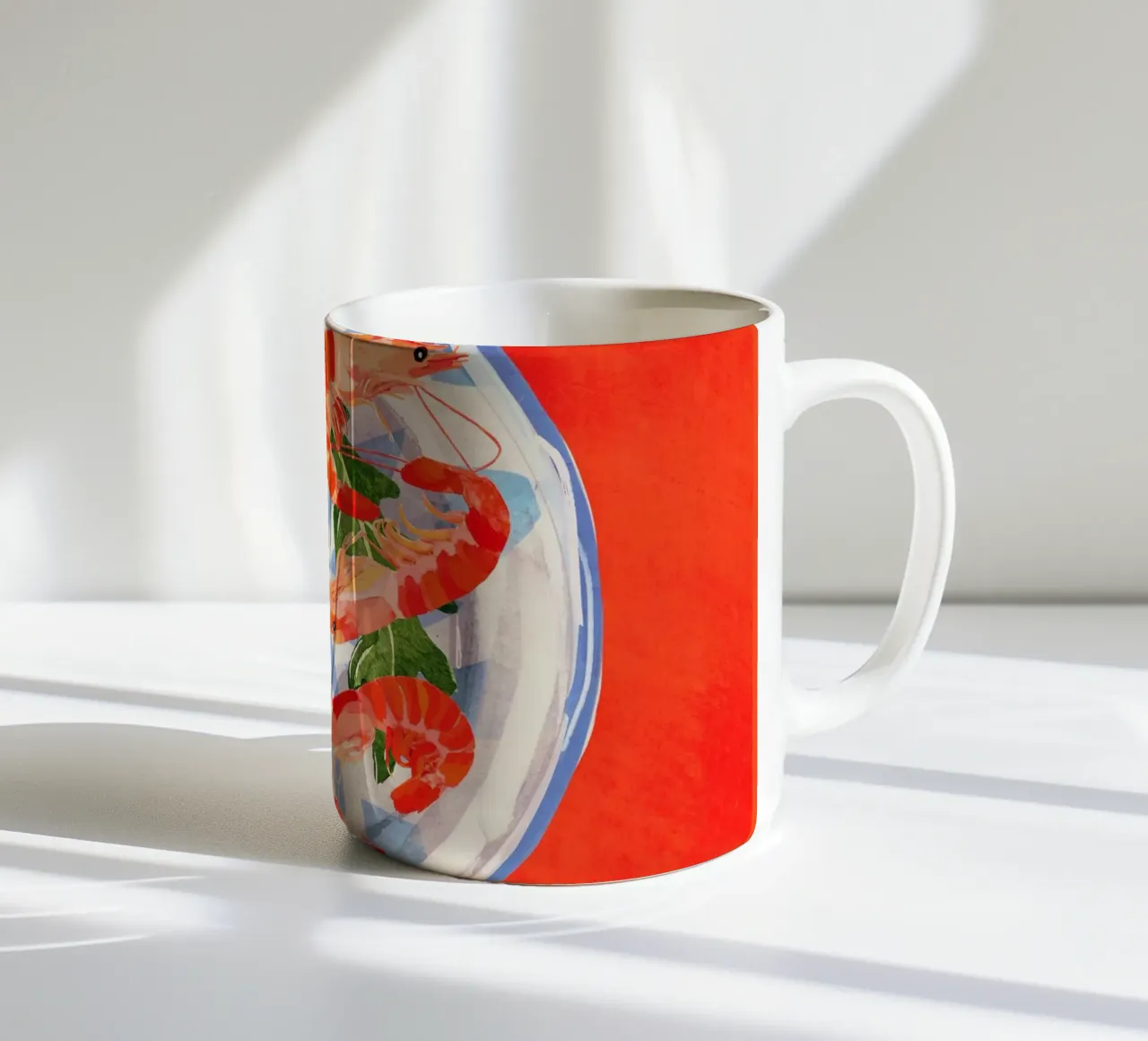 Piatto di pesce tazza in ceramica da ThingDesign