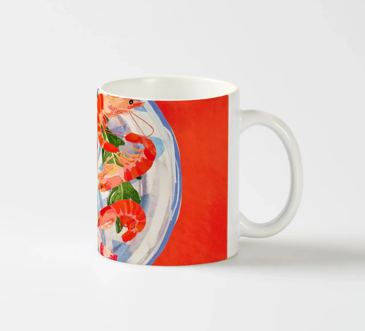 Piatto di pesce tazza in ceramica da ThingDesign