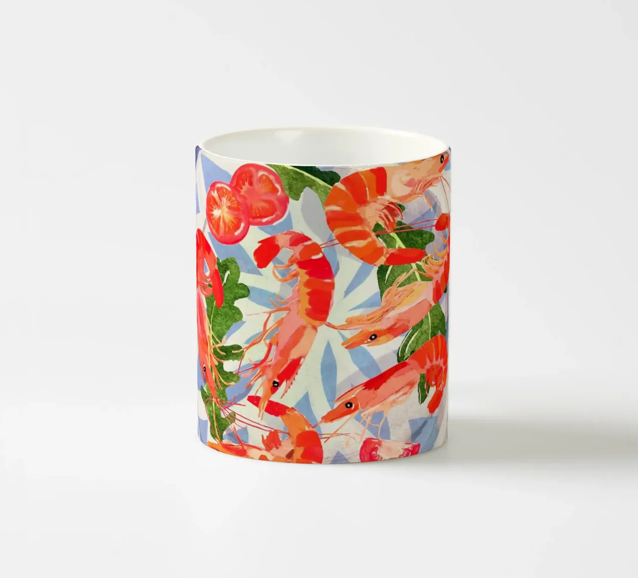 Piatto di pesce tazza in ceramica da ThingDesign