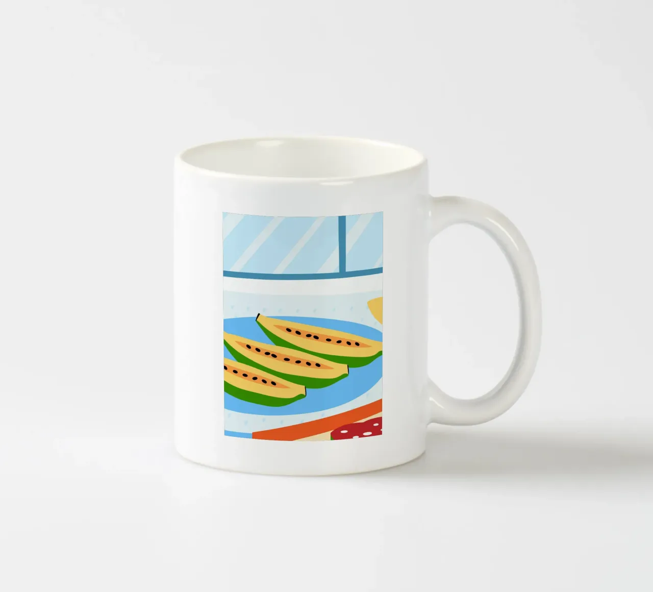 Banane fresche tazza in ceramica da OFFICIAL FRUIT & VEGETABLES
