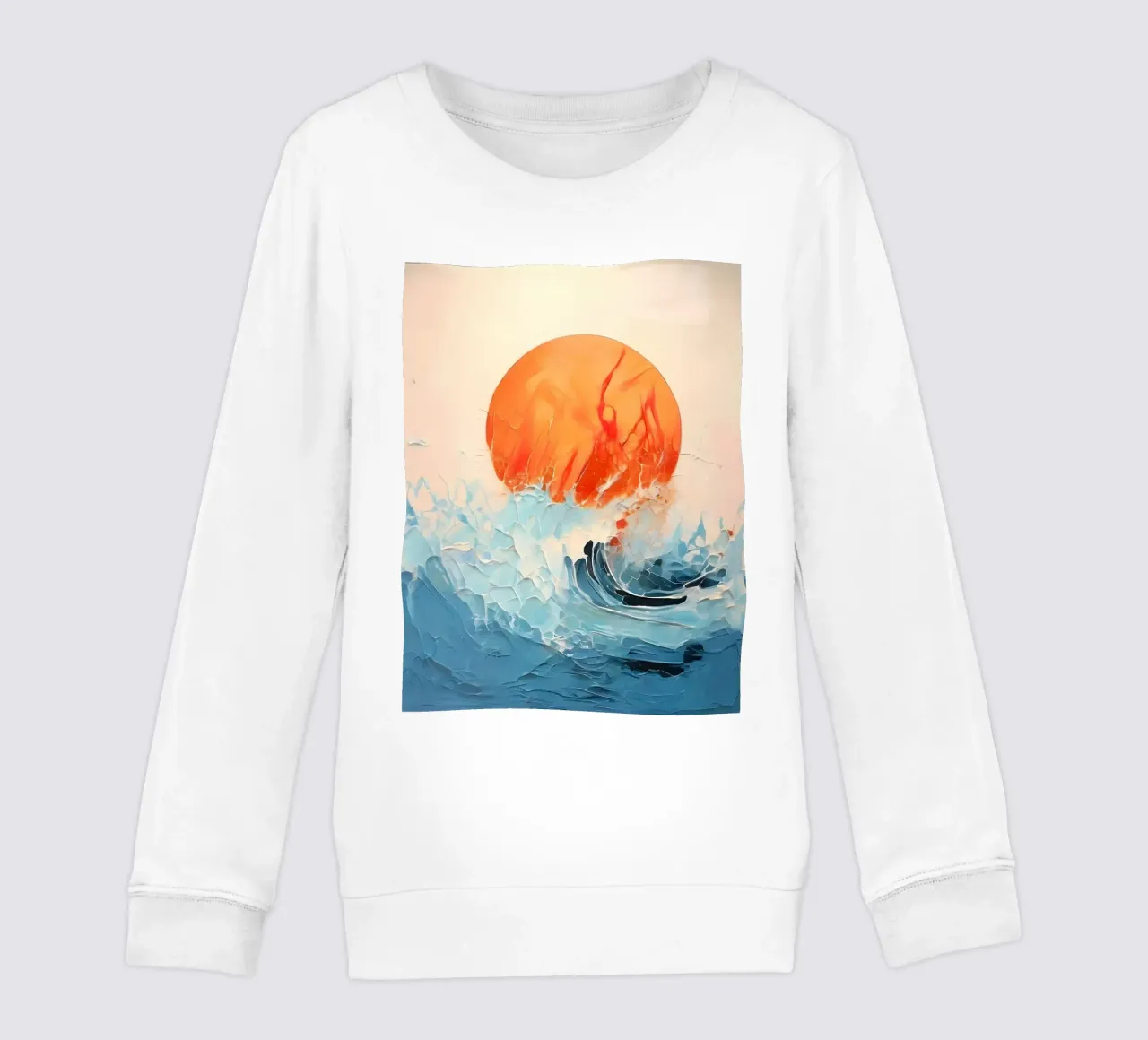 Tempesta baciata dal sole felpa bambino da Artistic-shop