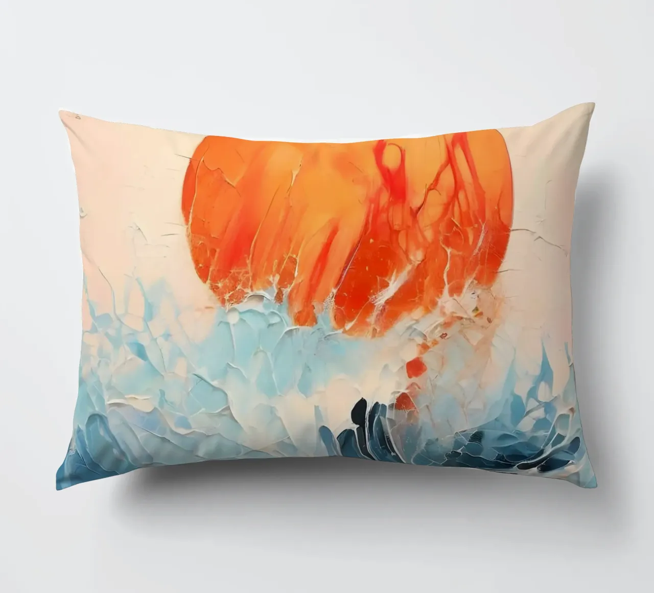 Tempesta baciata dal sole cuscino da Artistic-shop