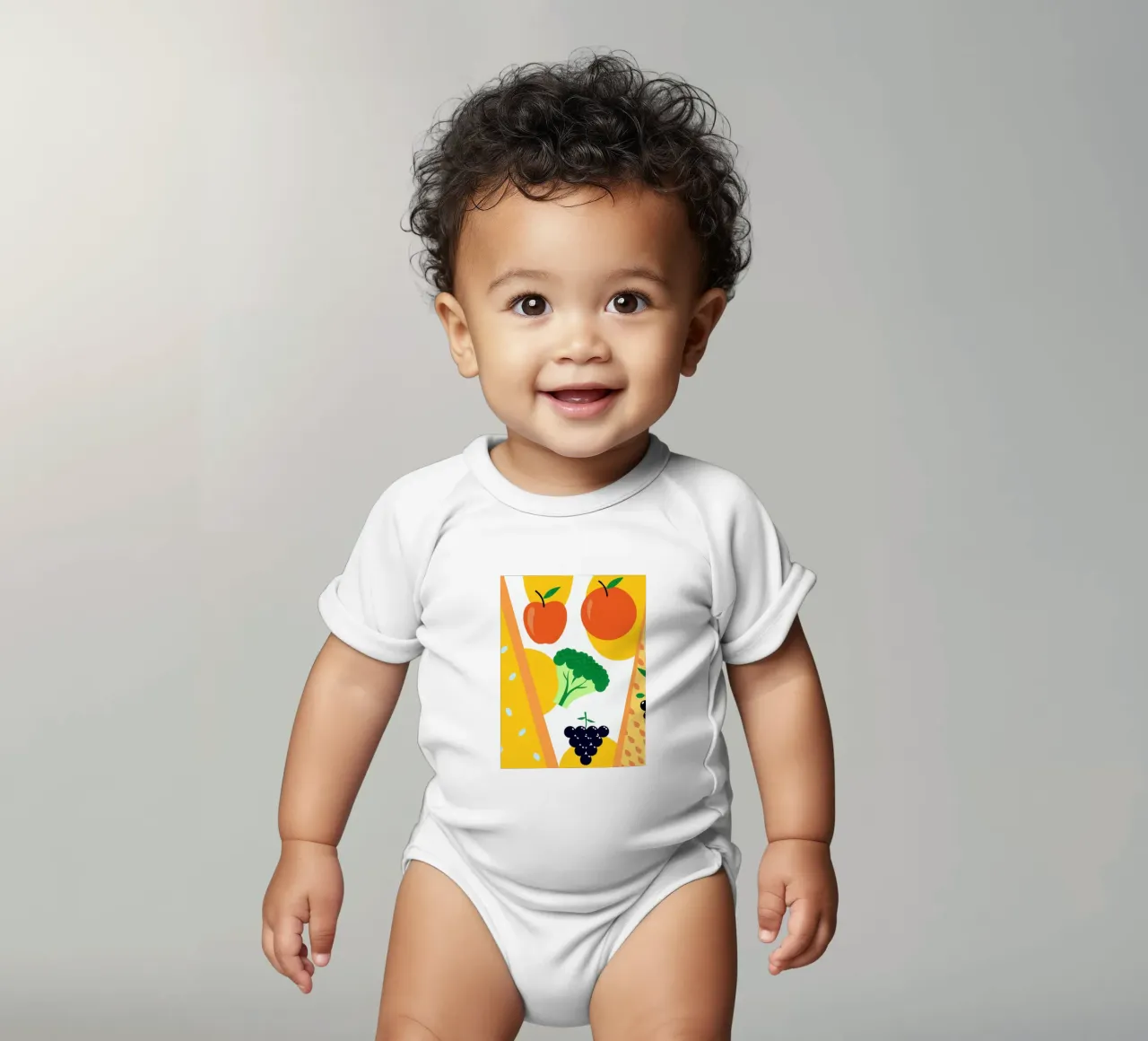 Frutta e verdura body neonato maniche corte da OFFICIAL FRUIT & VEGETABLES