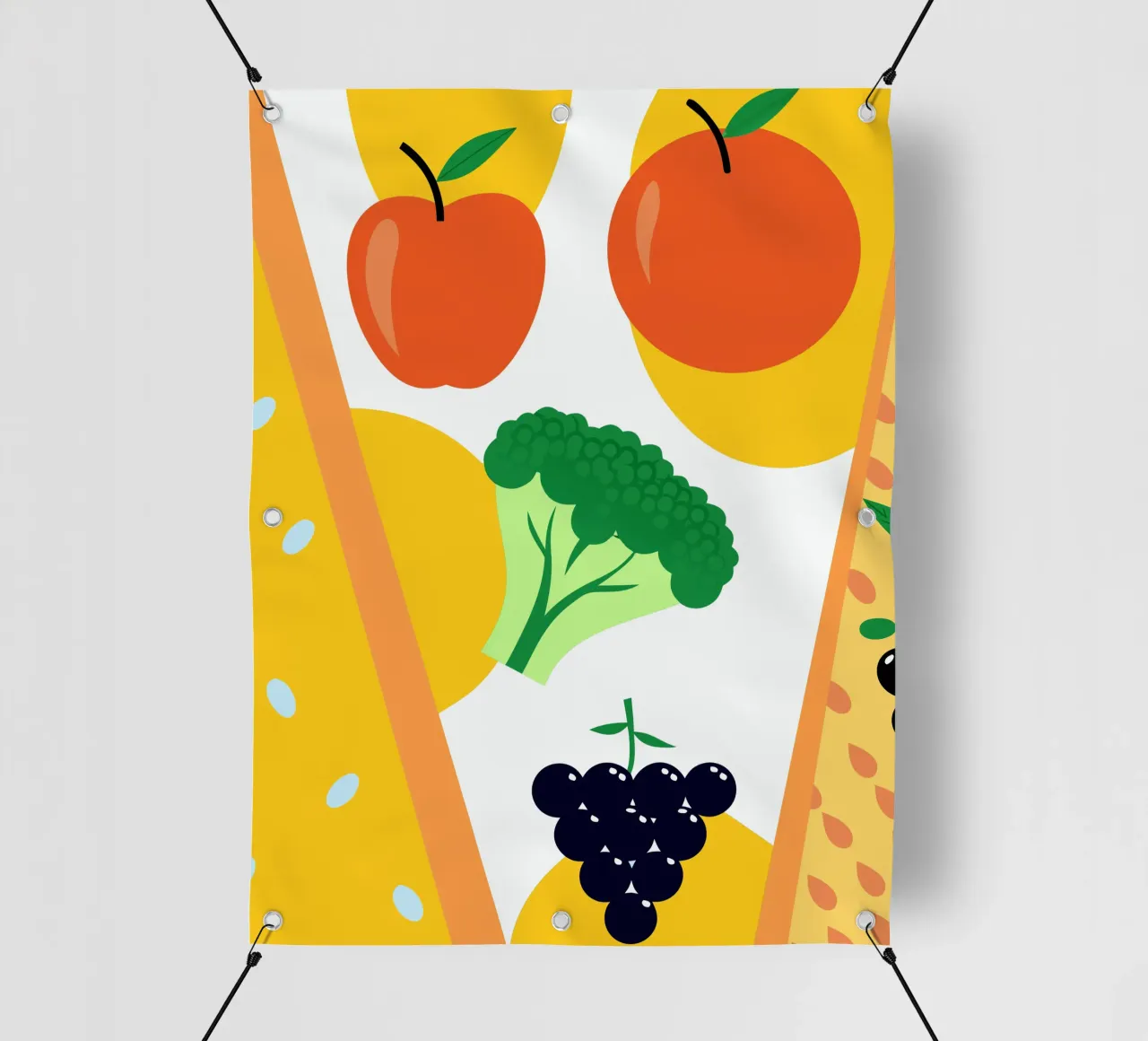 Frutta e verdura telo in pvc da OFFICIAL FRUIT & VEGETABLES