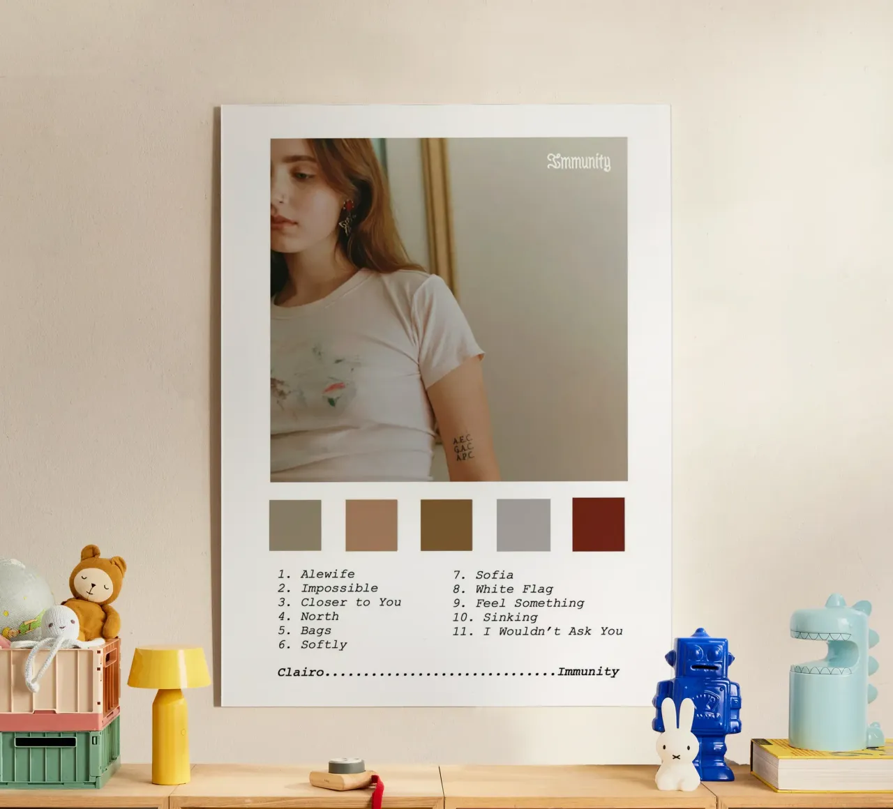 Clairo Immunity plexiglass da Roronoa7
