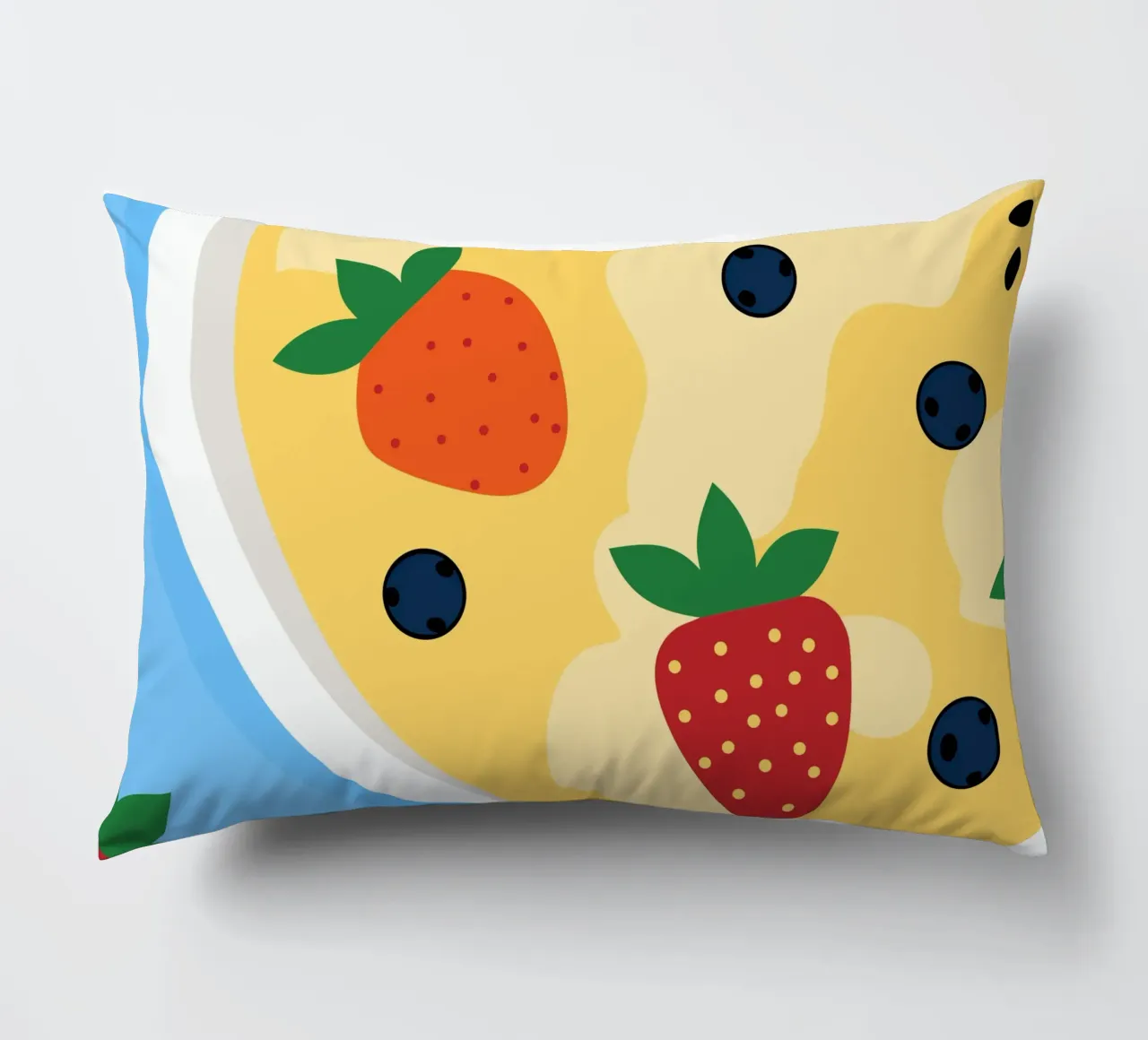 Farina d'avena con fragole cuscino da OFFICIAL FRUIT & VEGETABLES