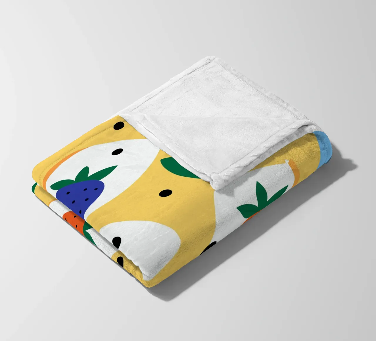 Fragole e mirtilli coperta in pile da OFFICIAL FRUIT & VEGETABLES