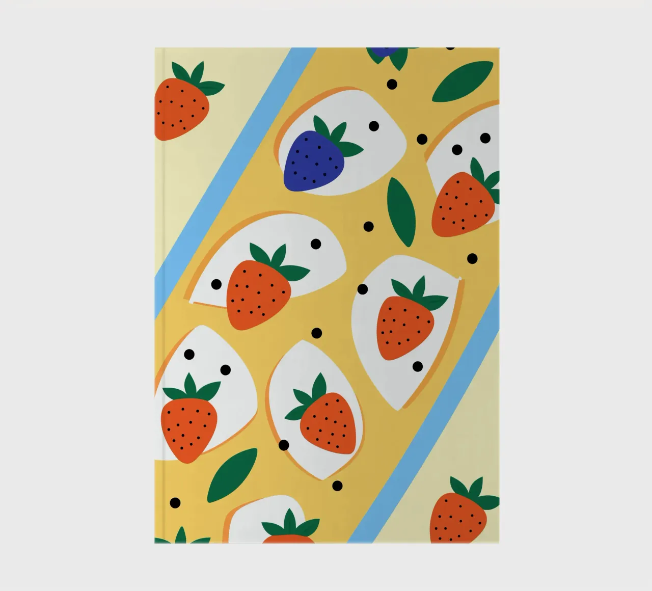 Fragole e mirtilli diario da OFFICIAL FRUIT & VEGETABLES