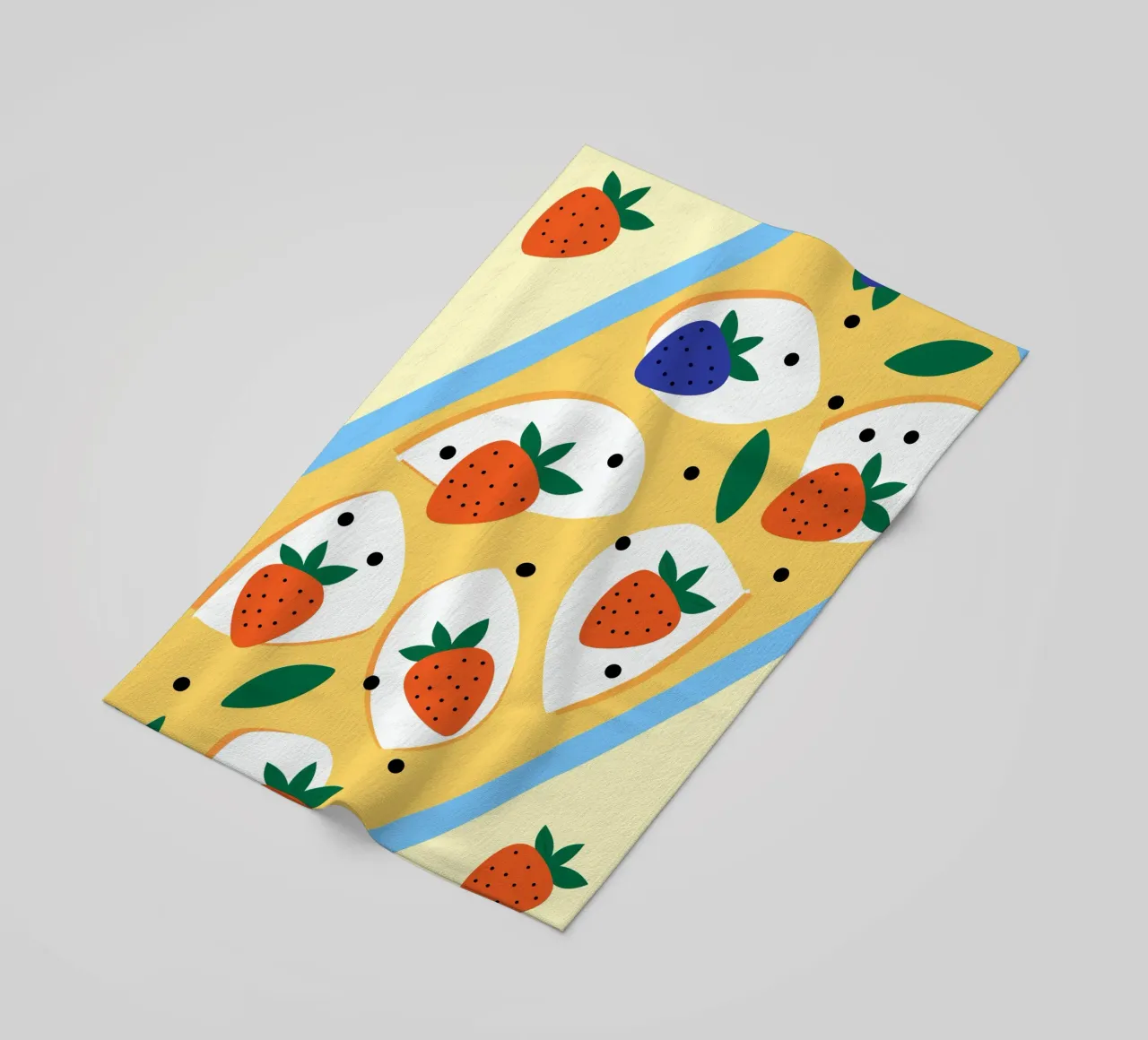 Fragole e mirtilli telo mare da OFFICIAL FRUIT & VEGETABLES
