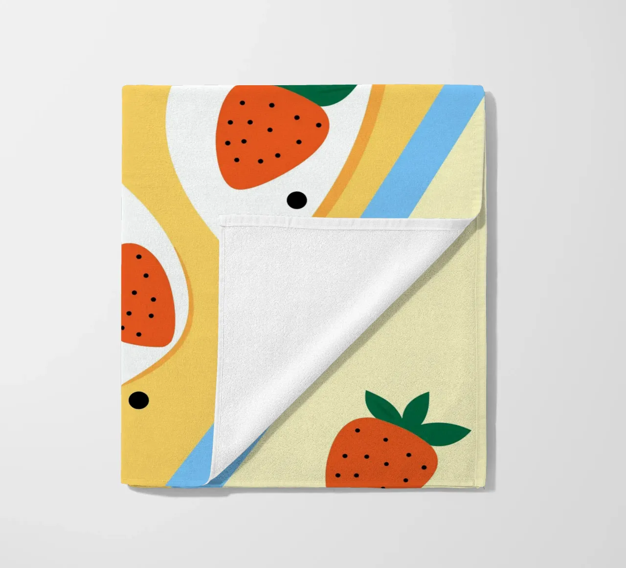 Fragole e mirtilli telo mare da OFFICIAL FRUIT & VEGETABLES
