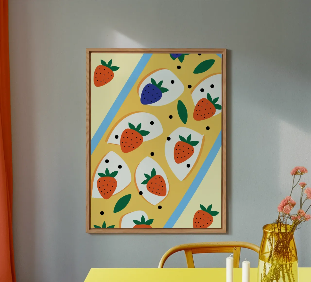 Fragole e mirtilli pannello forex da OFFICIAL FRUIT & VEGETABLES