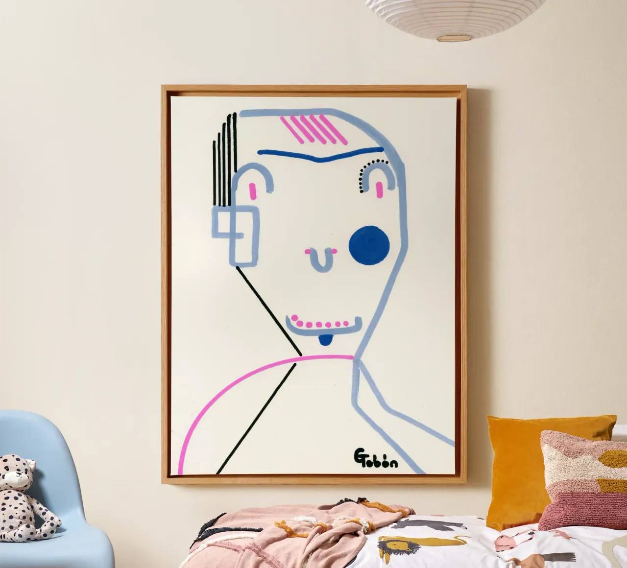Evo canvas met Baklijst van gtobonart