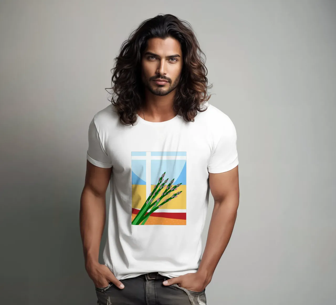 Asparagi freschi t-shirt da OFFICIAL FRUIT & VEGETABLES