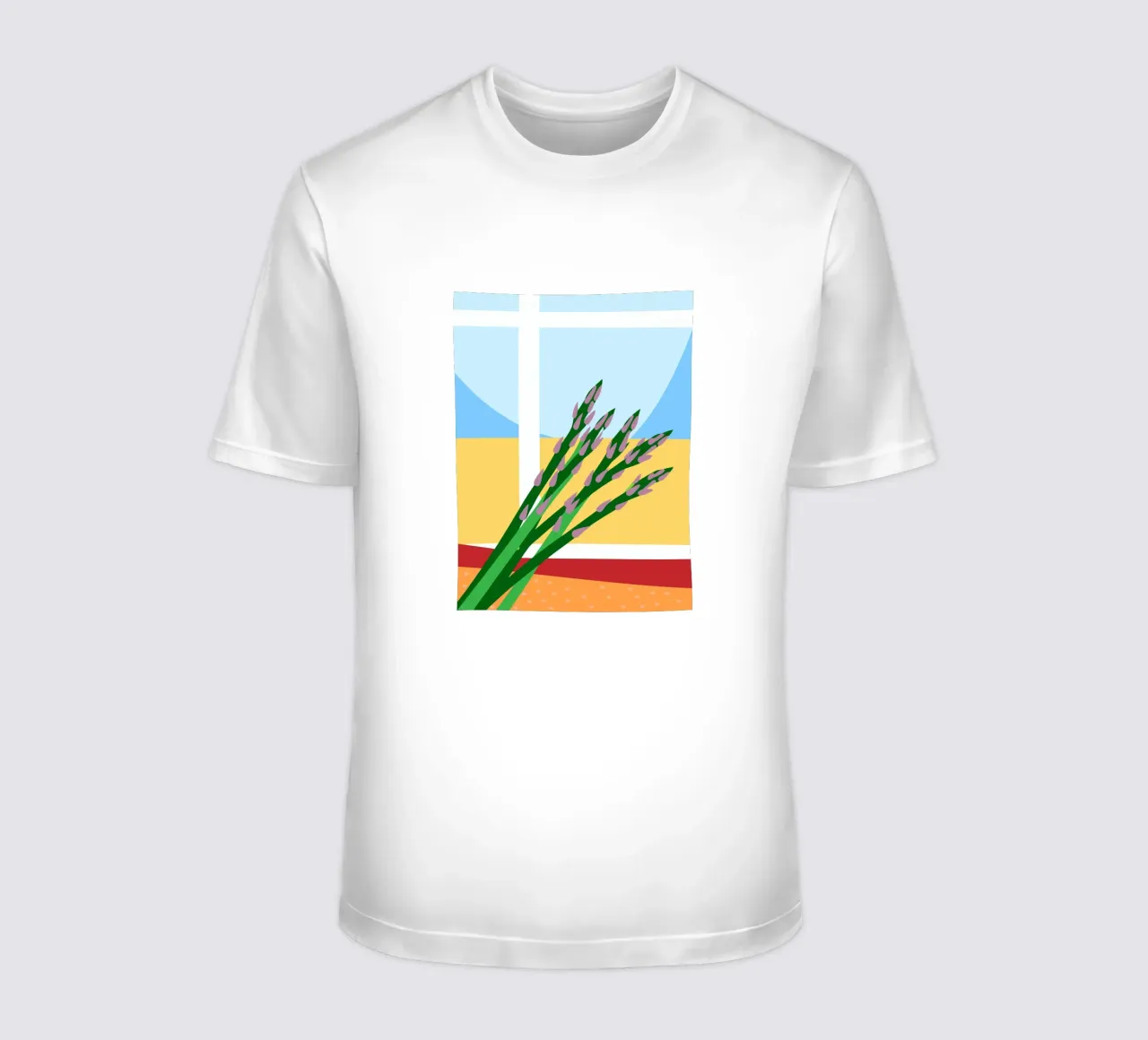 Asparagi freschi t-shirt da OFFICIAL FRUIT & VEGETABLES
