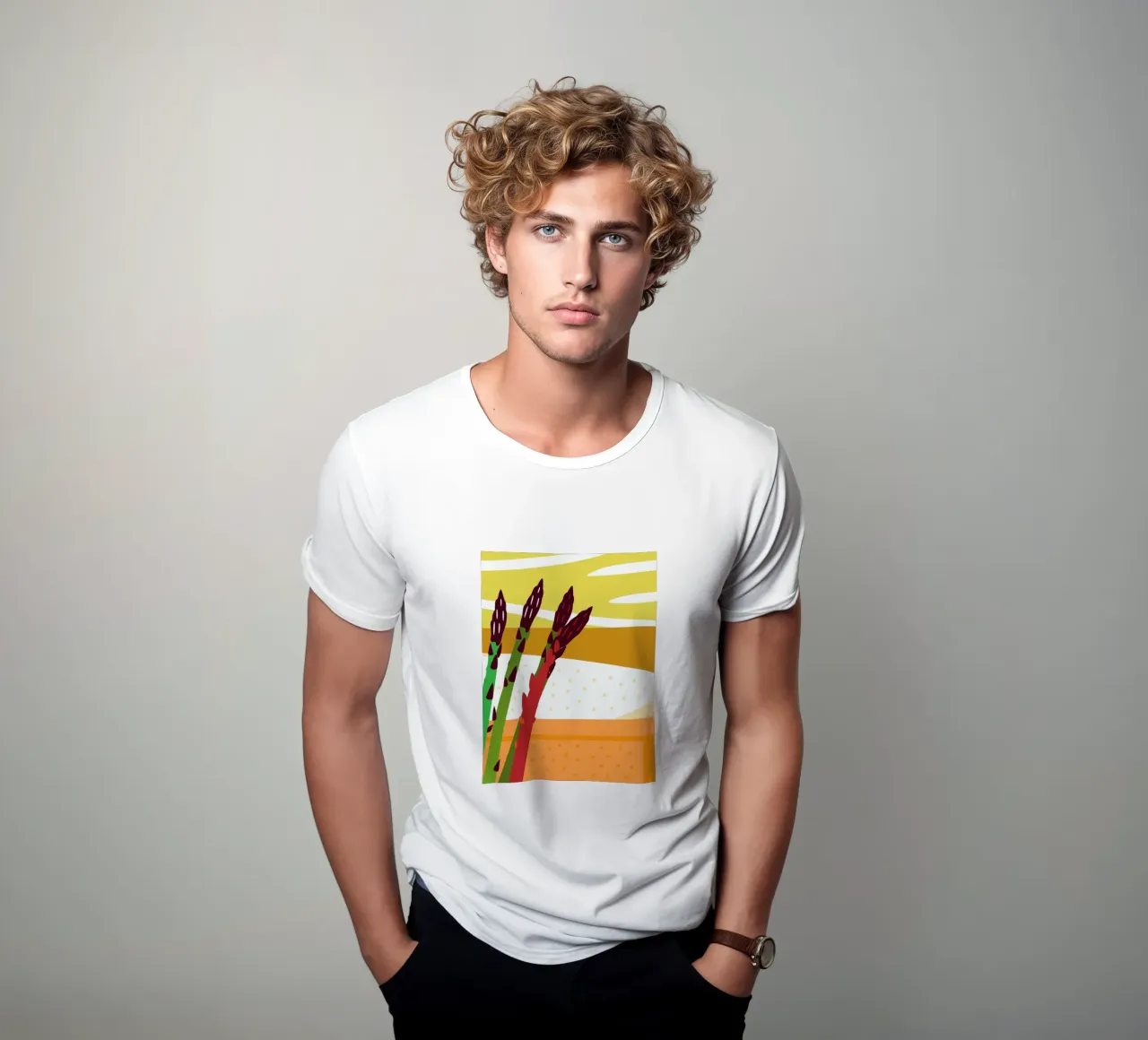 Asparagi freschi t-shirt da OFFICIAL FRUIT & VEGETABLES