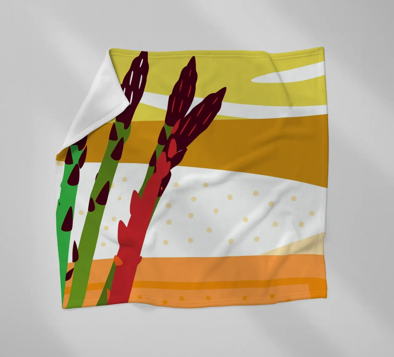 Asparagi freschi coperta in pile da OFFICIAL FRUIT & VEGETABLES