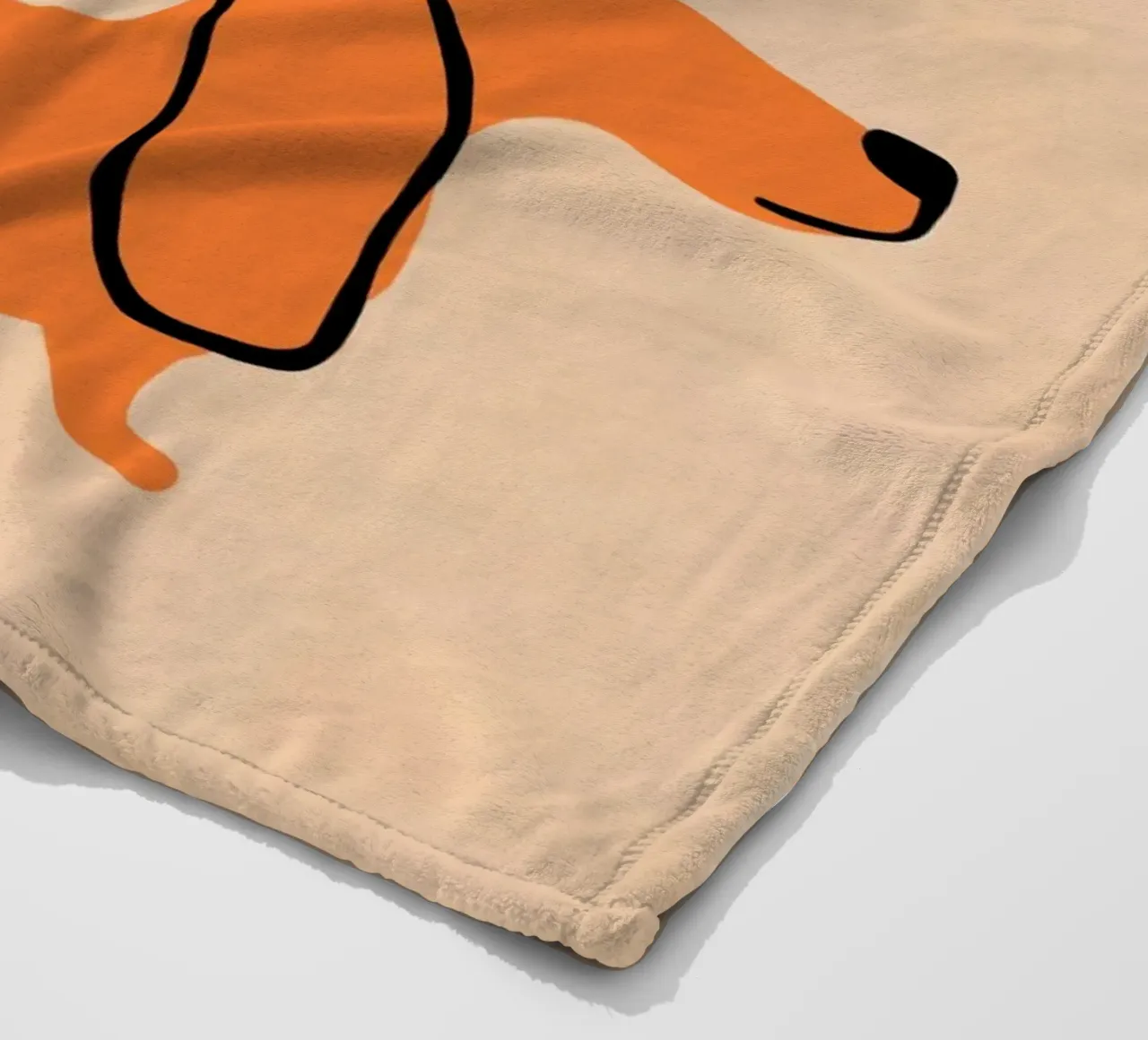 Intervenire con umorismo coperta in pile da Carina Pop & Pastell