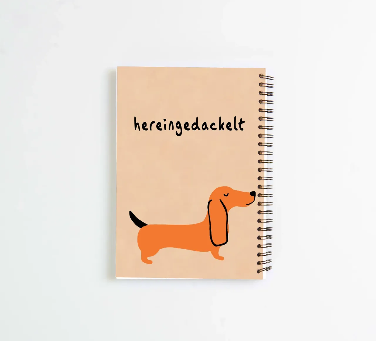 Hacking in with humour spiral notebook by Carina Pop & Pastell