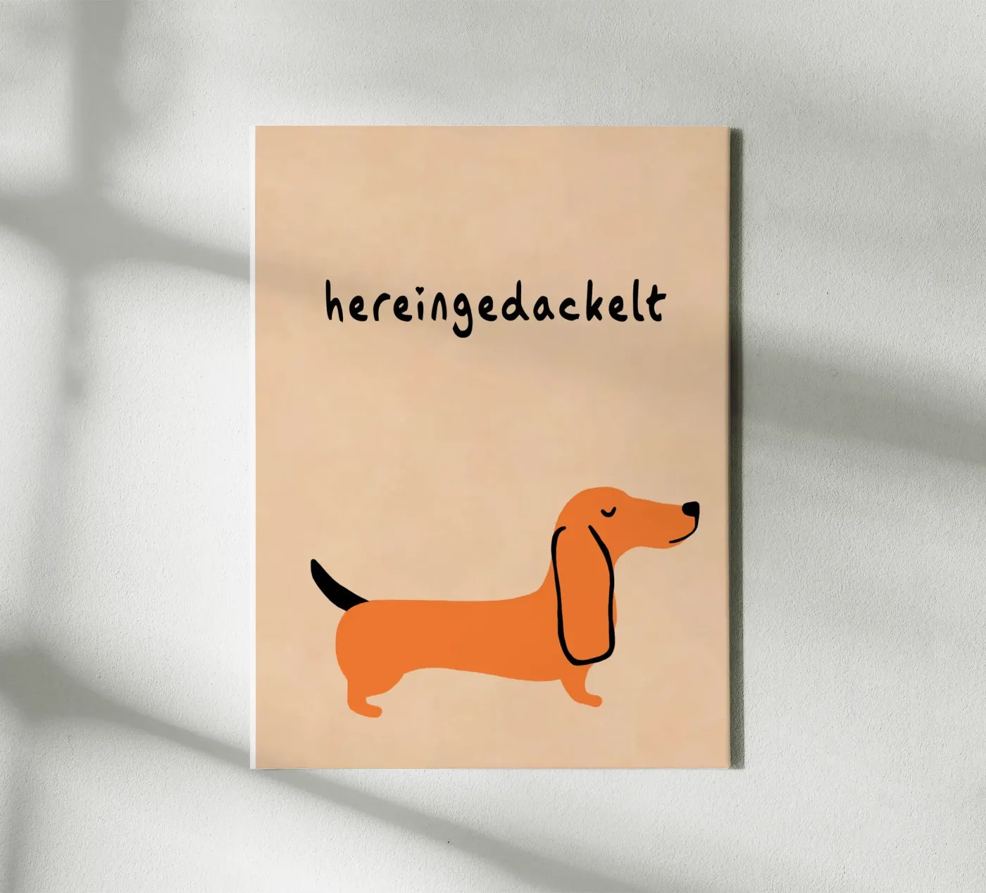 Hacking in with humour canvas by Carina Pop & Pastell
