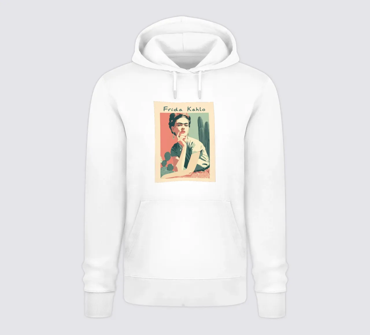 Frida Kahlo Spirito Boho felpa con cappuccio da Carina Pop & Pastell