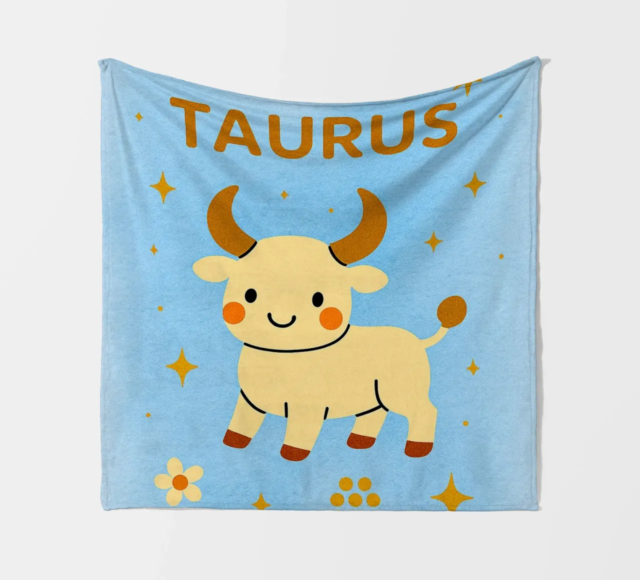 zodiaco toro coperta in pile da SADELA