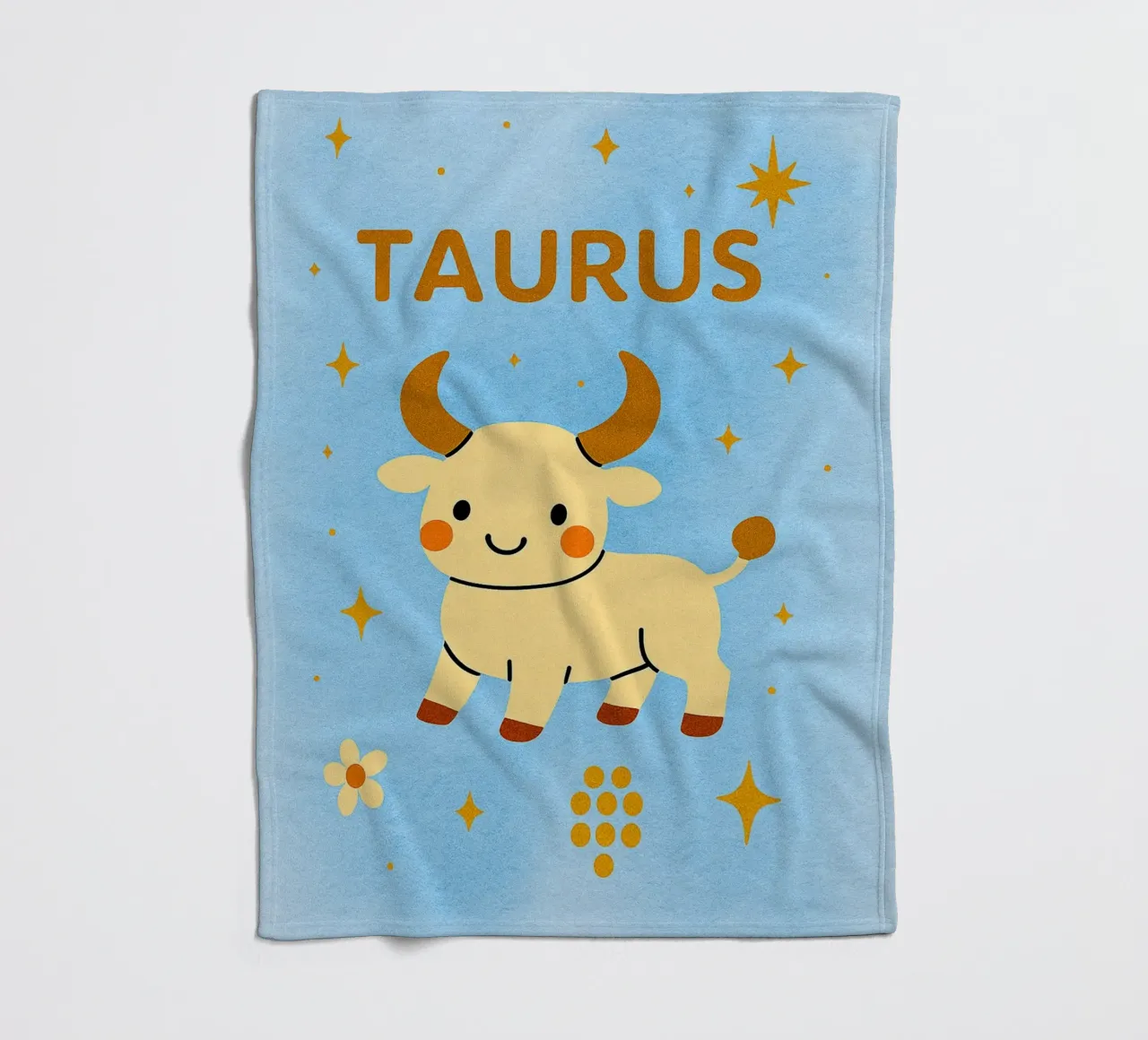 zodiaco toro coperta in pile da SADELA