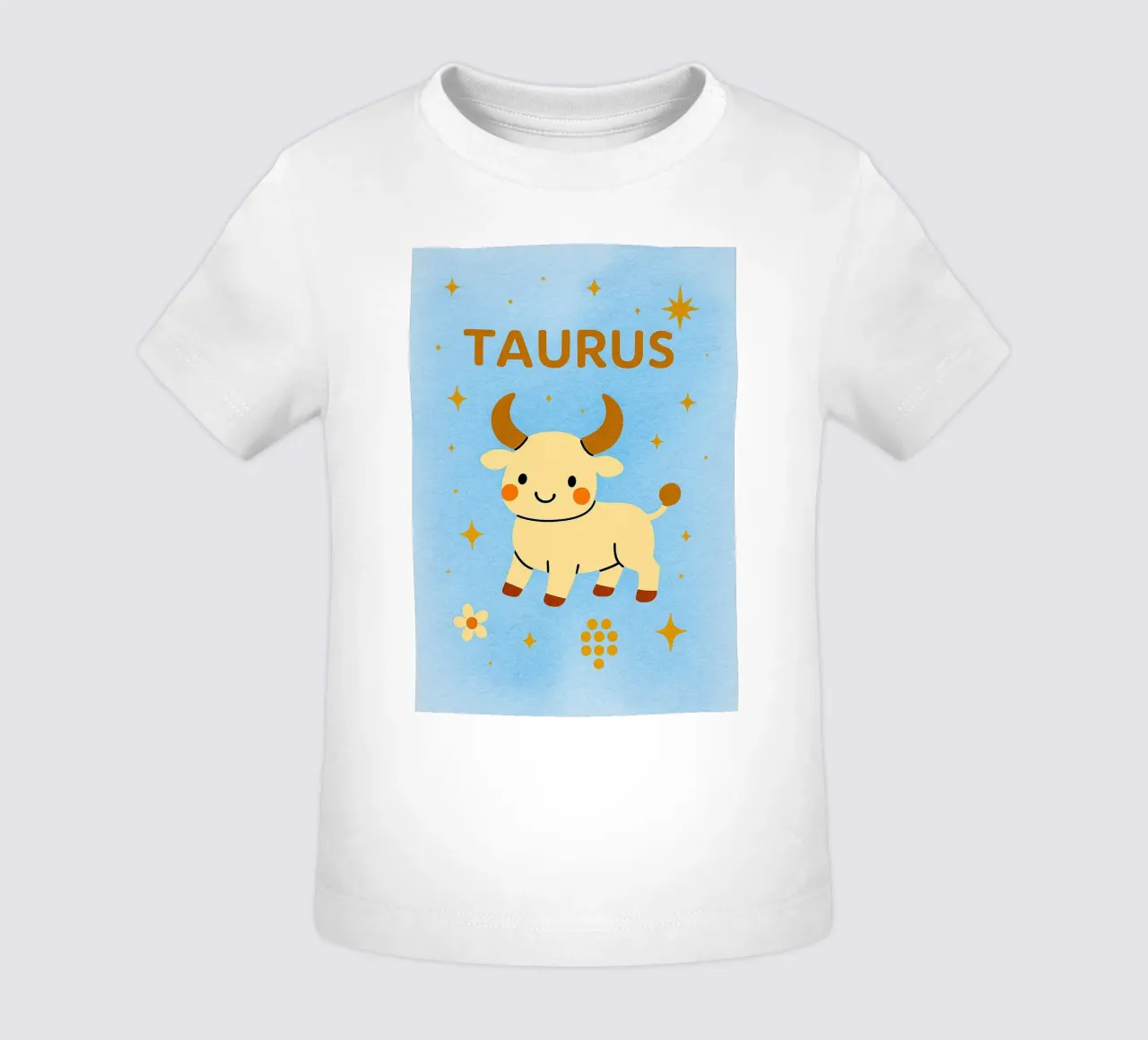zodiaco toro maglietta neonato da SADELA