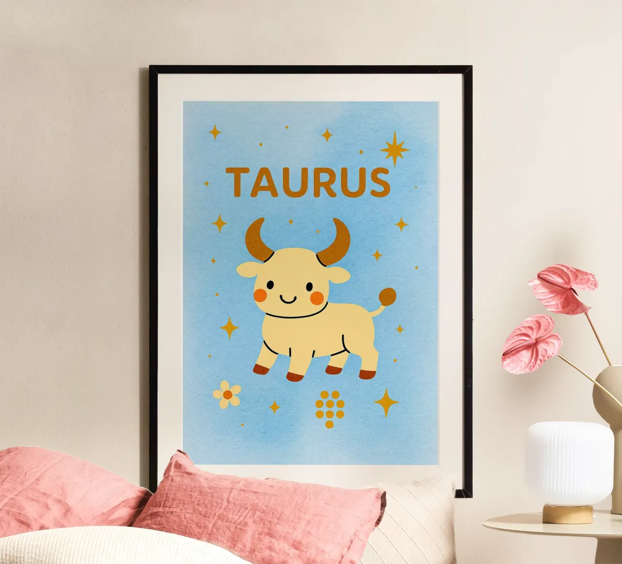 zodiaco toro carta hahnemühle da SADELA