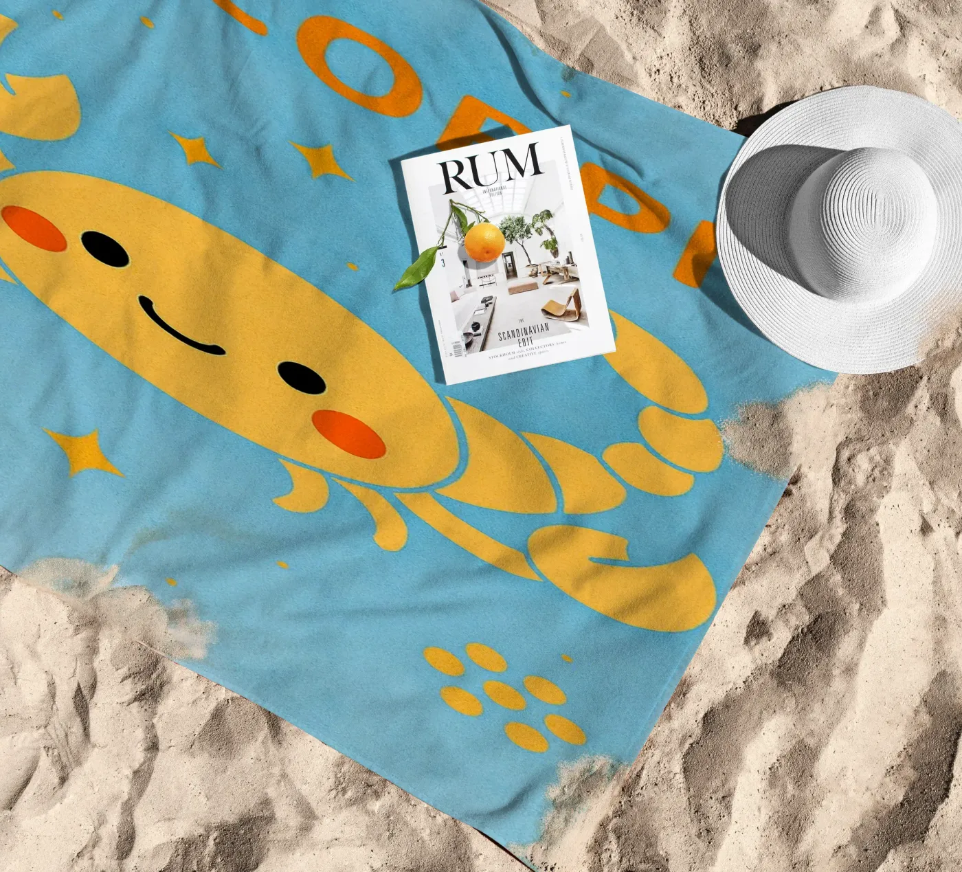 dierenriem boogschutter strandhanddoek van SADELA