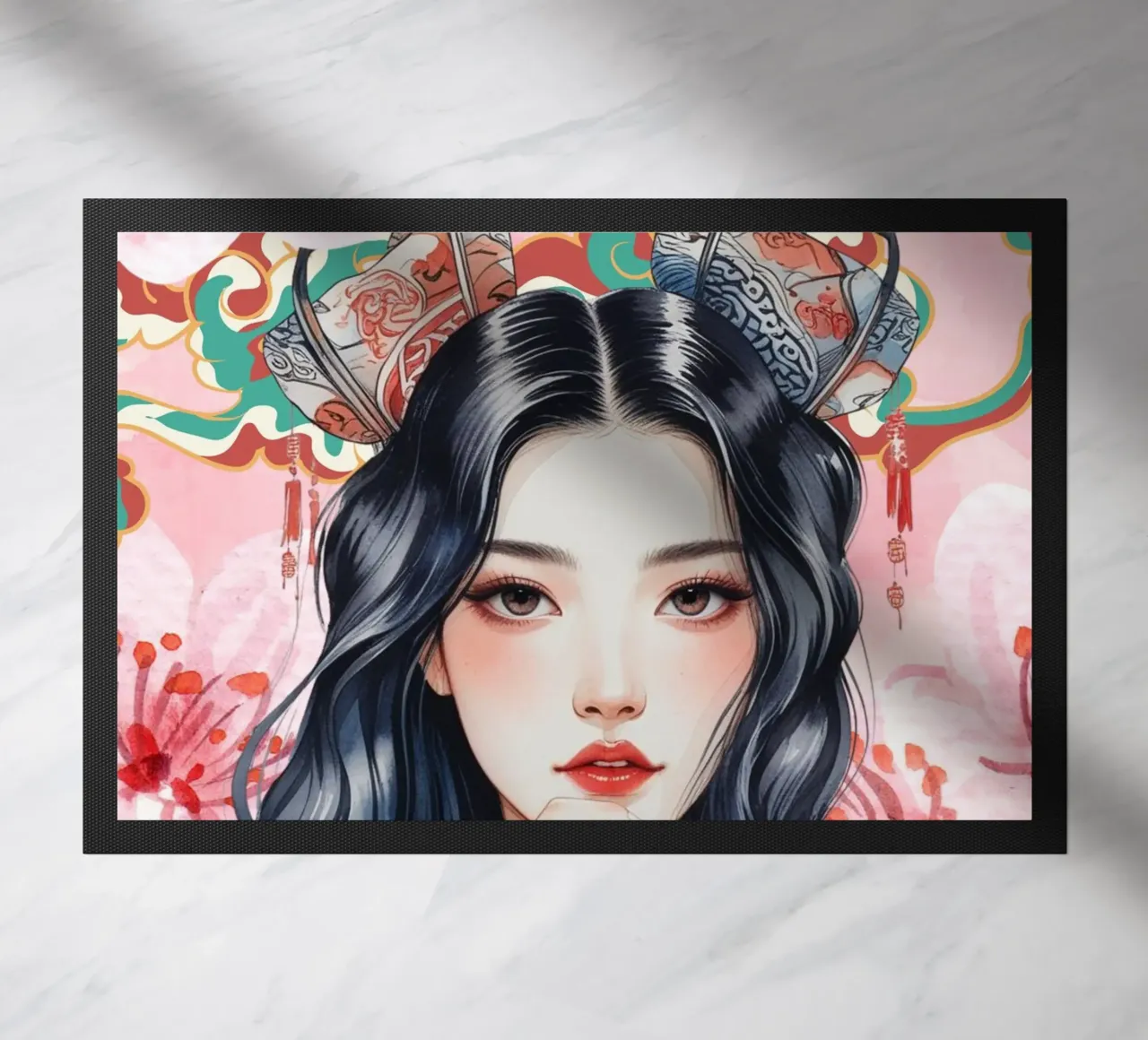 Eleganza in fiore zerbino da Berwies Artwork