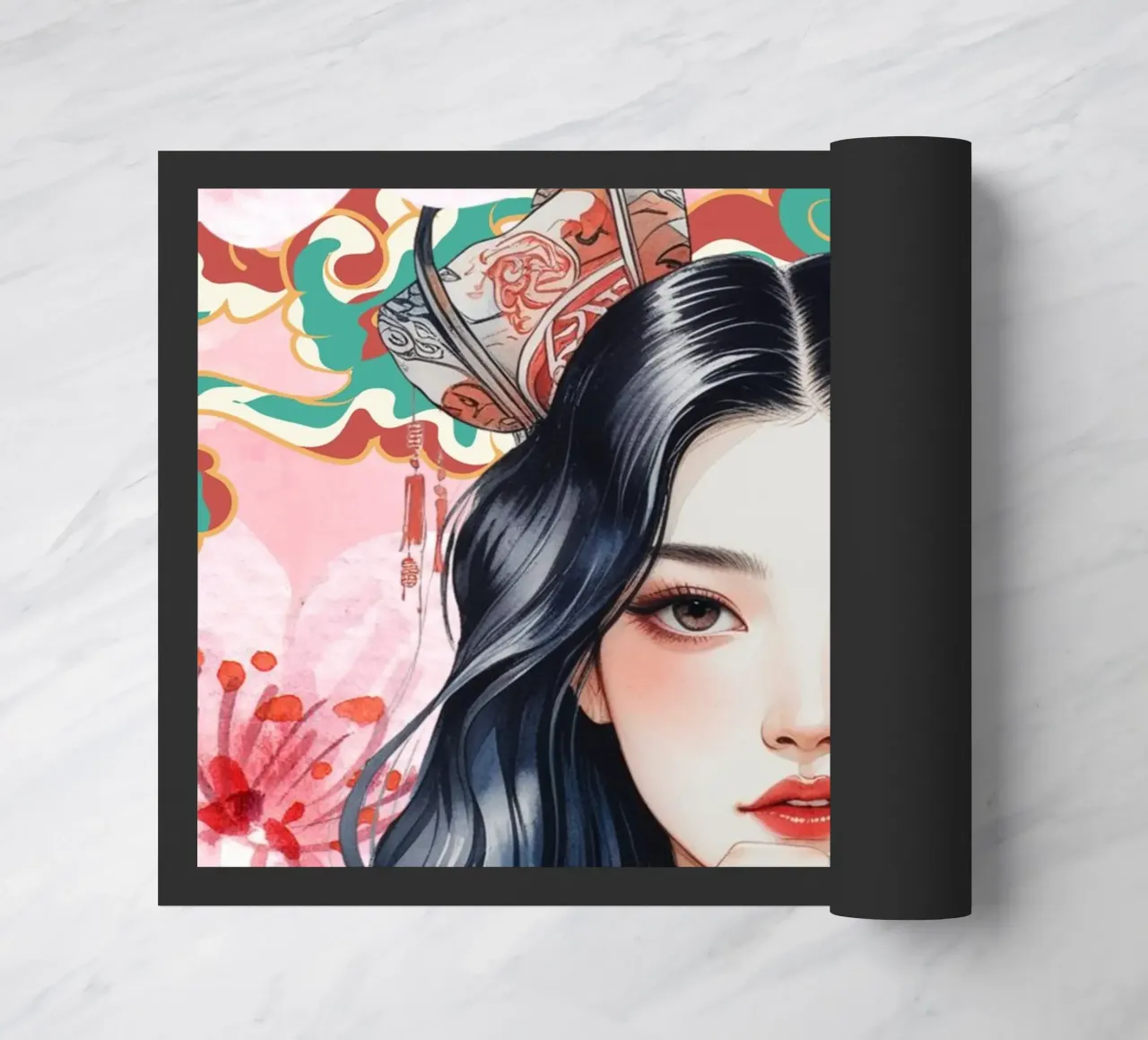 Eleganza in fiore zerbino da Berwies Artwork