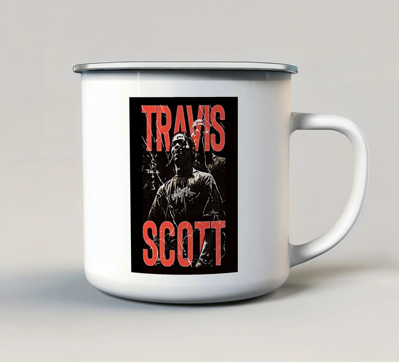 travis scott tazza in smalto da music soul