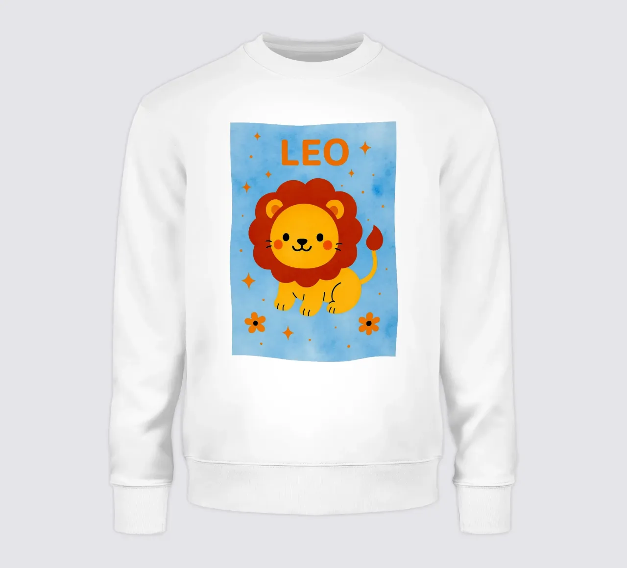 zodiaco leo felpa da SADELA