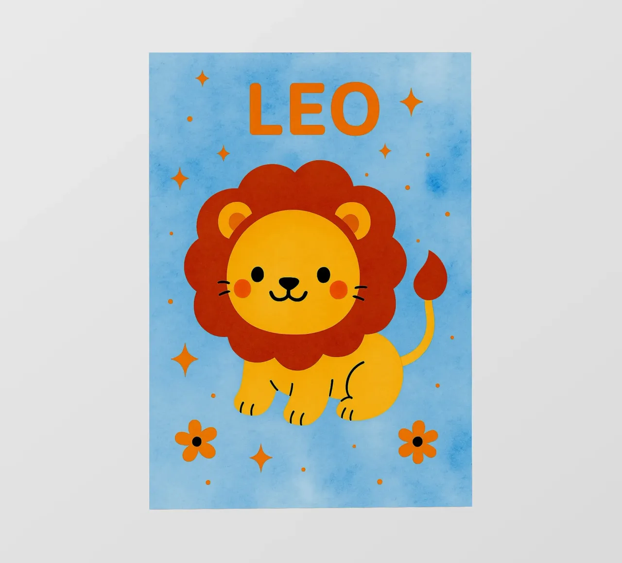 zodiaco leo telo in pvc da SADELA