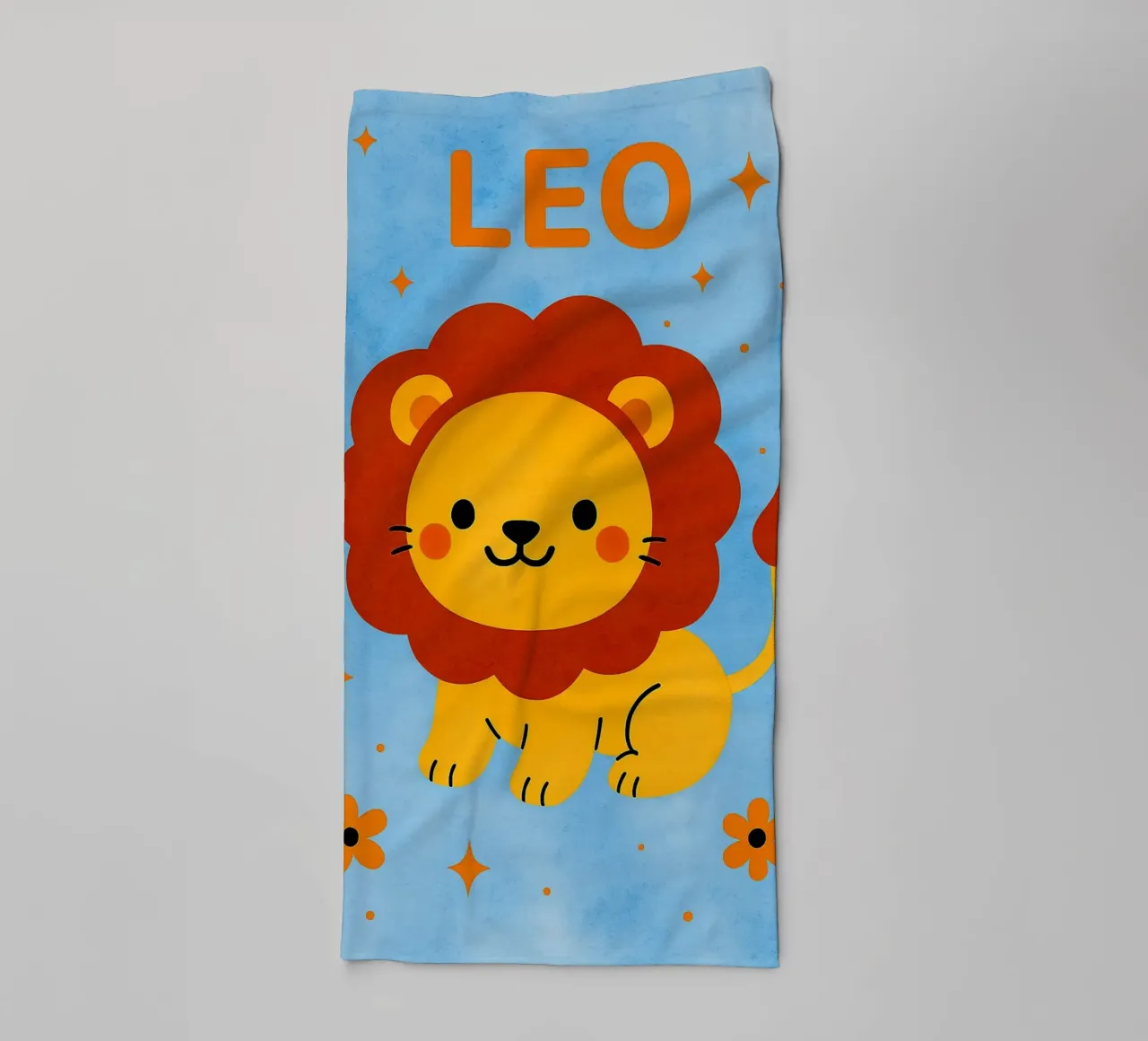 zodiaco leo asciugamano da bagno da SADELA