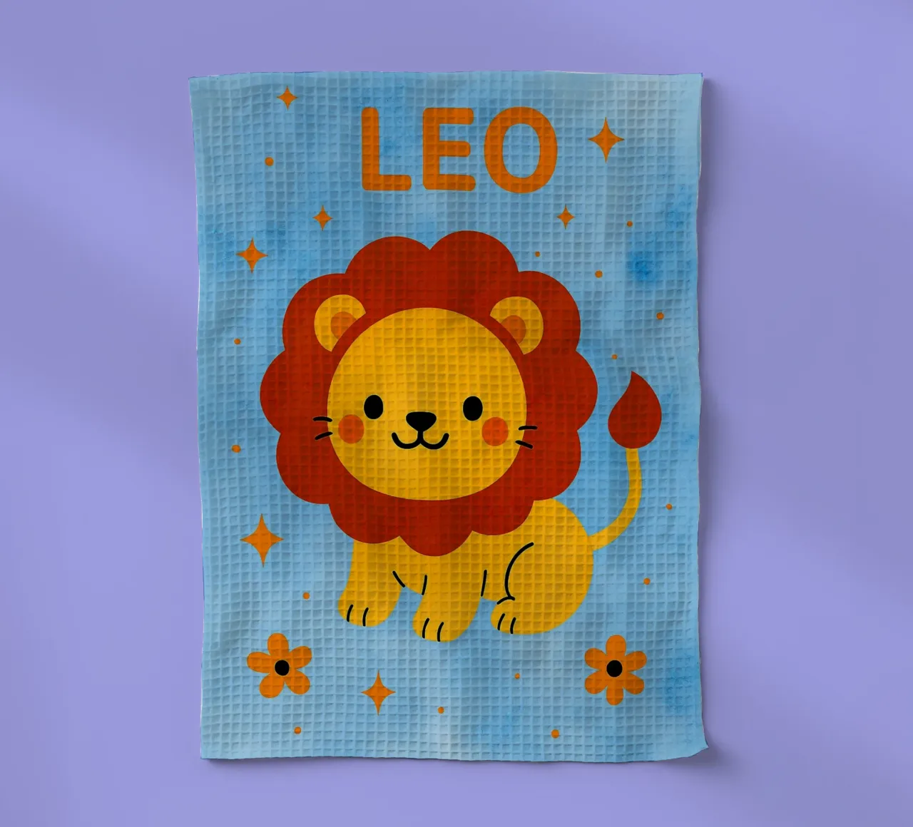 zodiaco leo canovaccio da cucina da SADELA