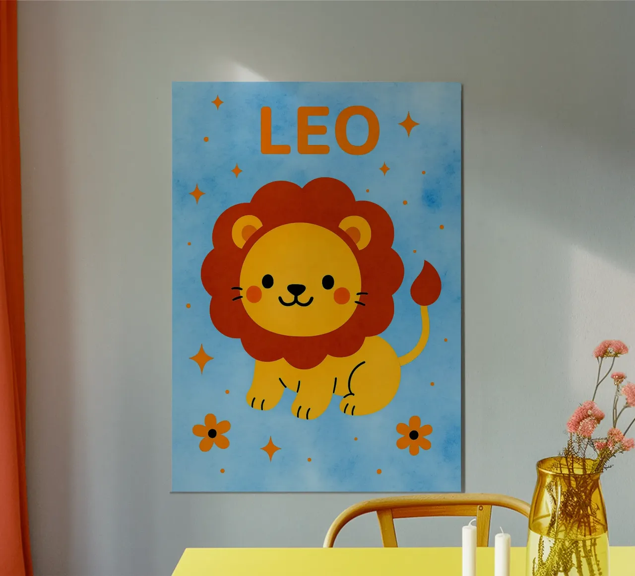 zodiaco leo alluminio dibond da SADELA