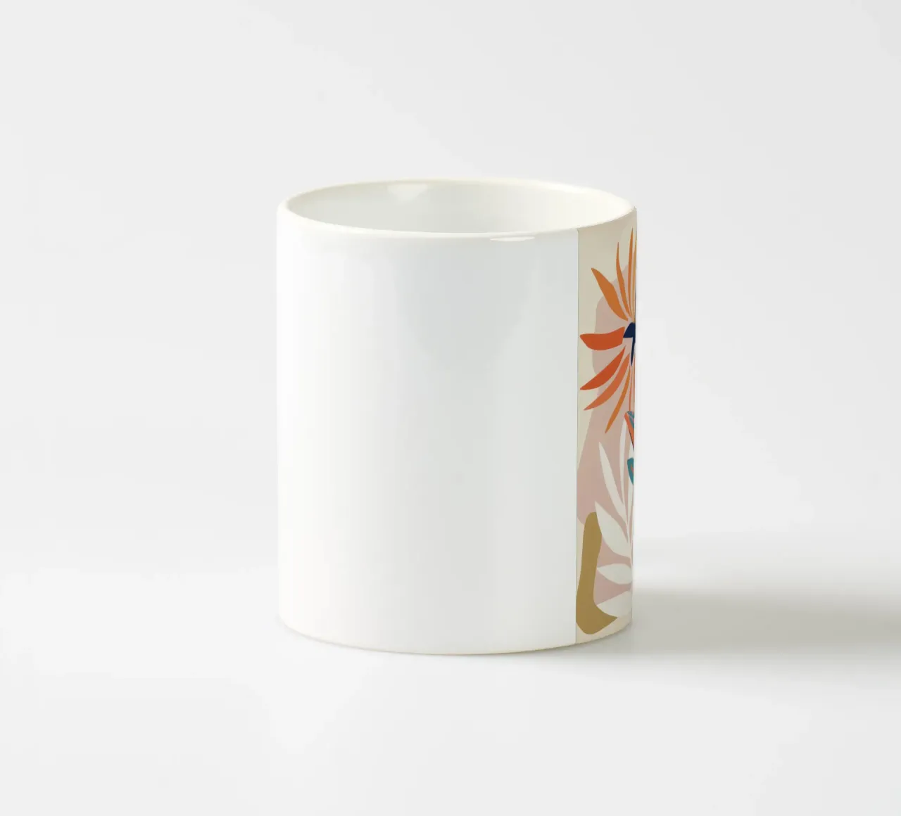 Uccello del Paradiso astratto tazza in ceramica da Sun Riser