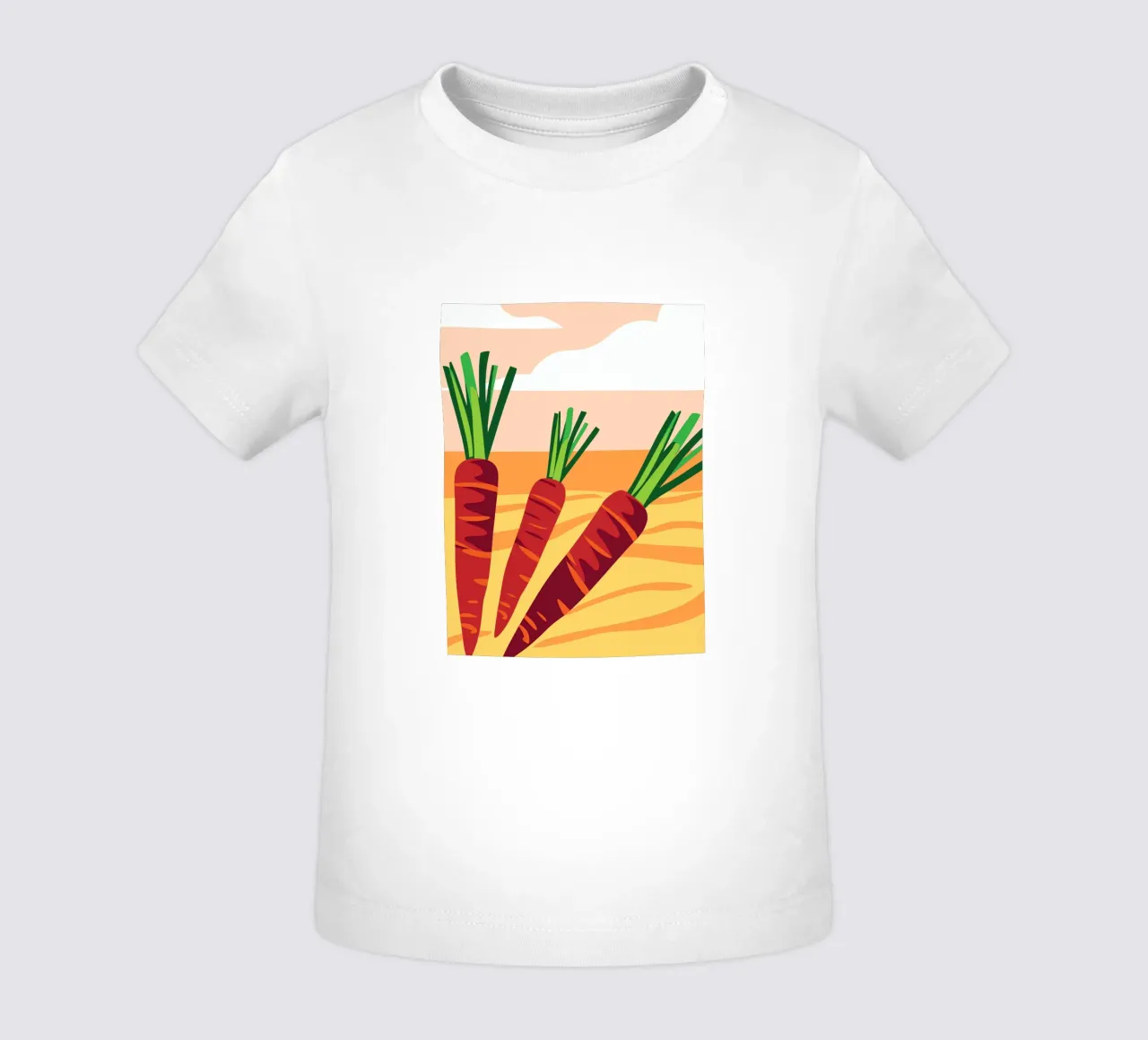 Carote fresche maglietta neonato da OFFICIAL FRUIT & VEGETABLES