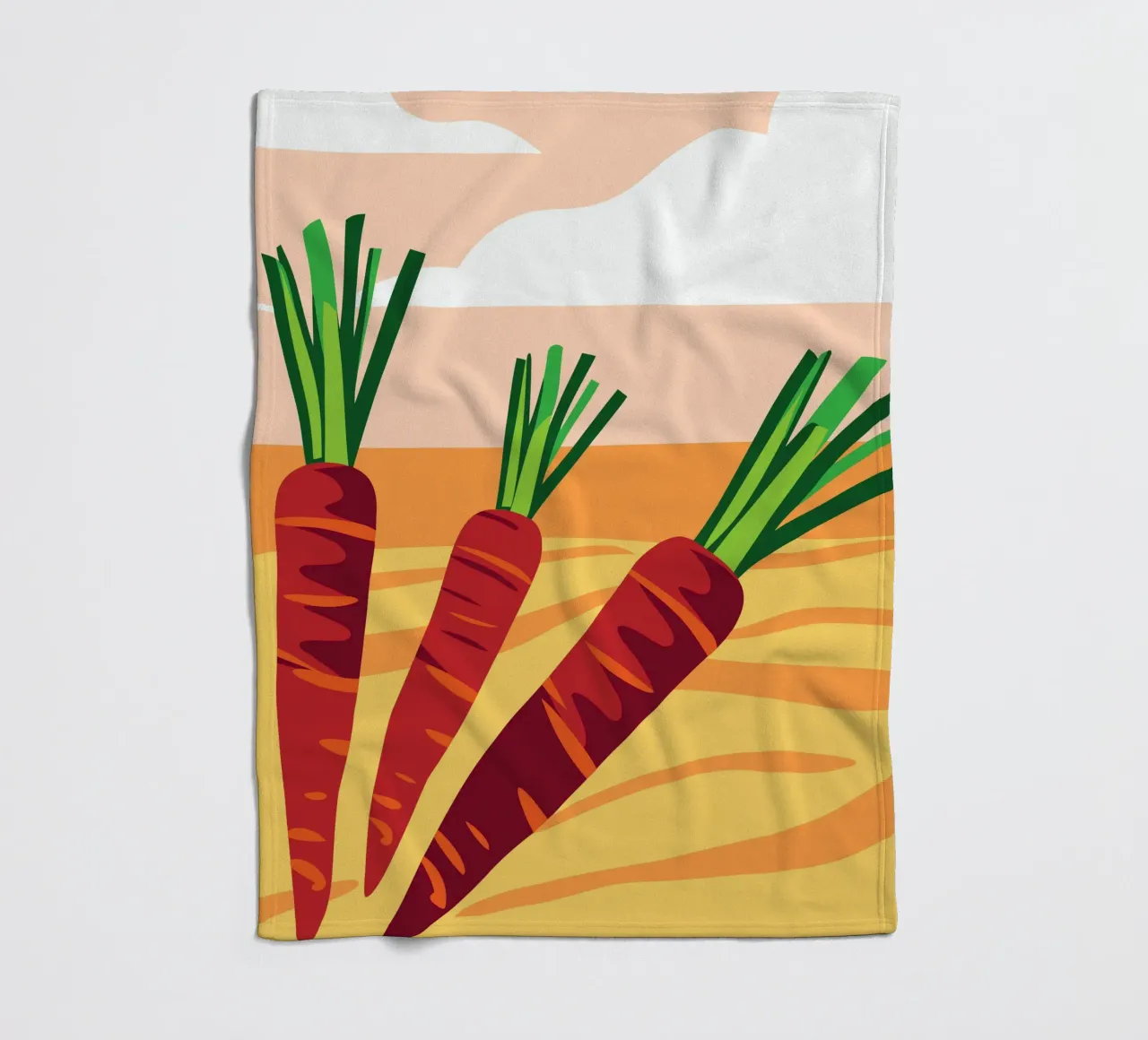 Carote fresche coperta in pile da OFFICIAL FRUIT & VEGETABLES
