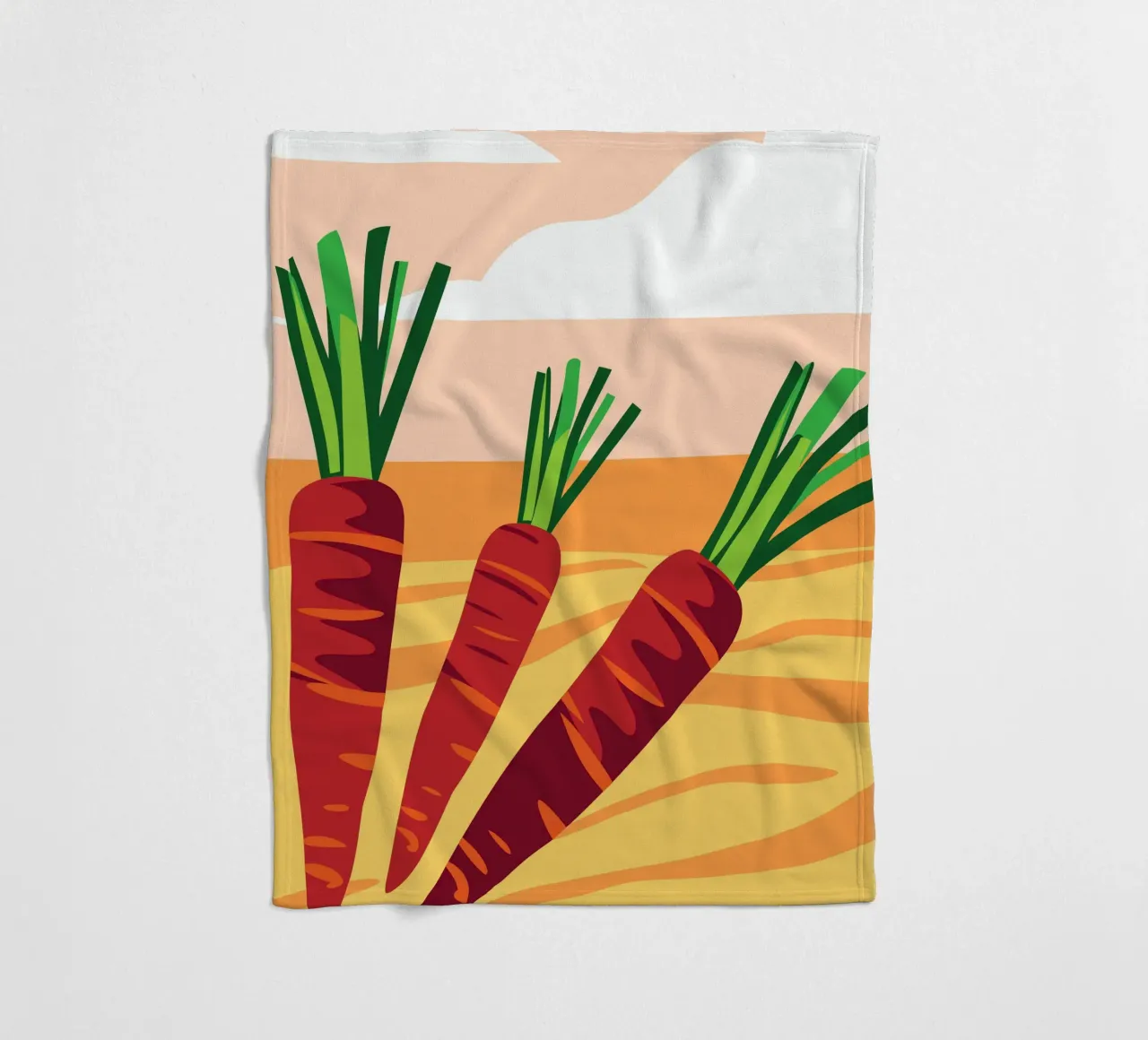 Carote fresche coperta in pile da OFFICIAL FRUIT & VEGETABLES