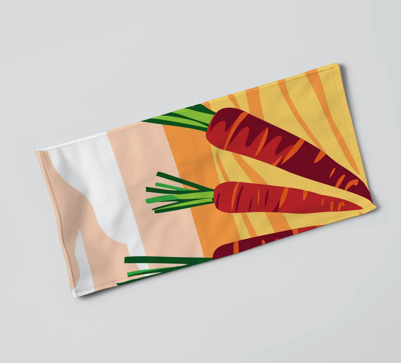 Carote fresche asciugamano da bagno da OFFICIAL FRUIT & VEGETABLES