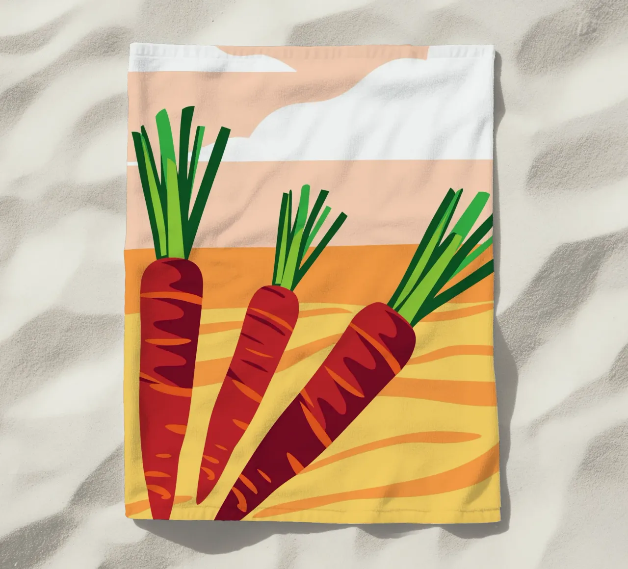 Carote fresche telo mare da OFFICIAL FRUIT & VEGETABLES