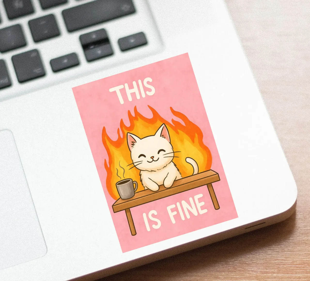 questo è un bel gatto adesivo da SADELA
