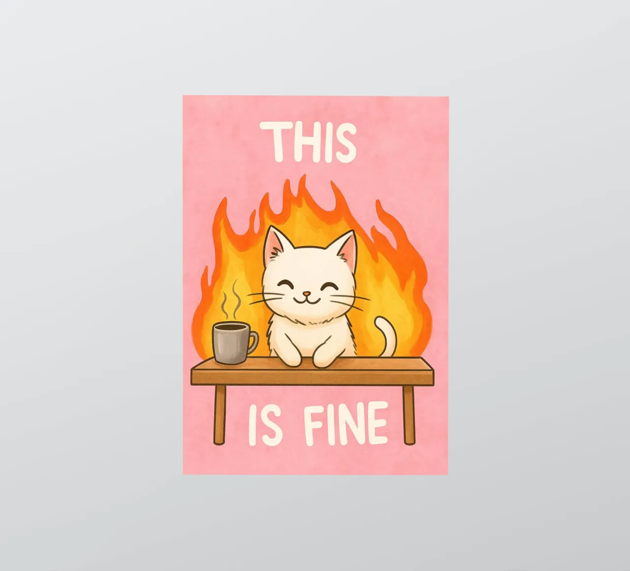 questo è un bel gatto adesivo da SADELA