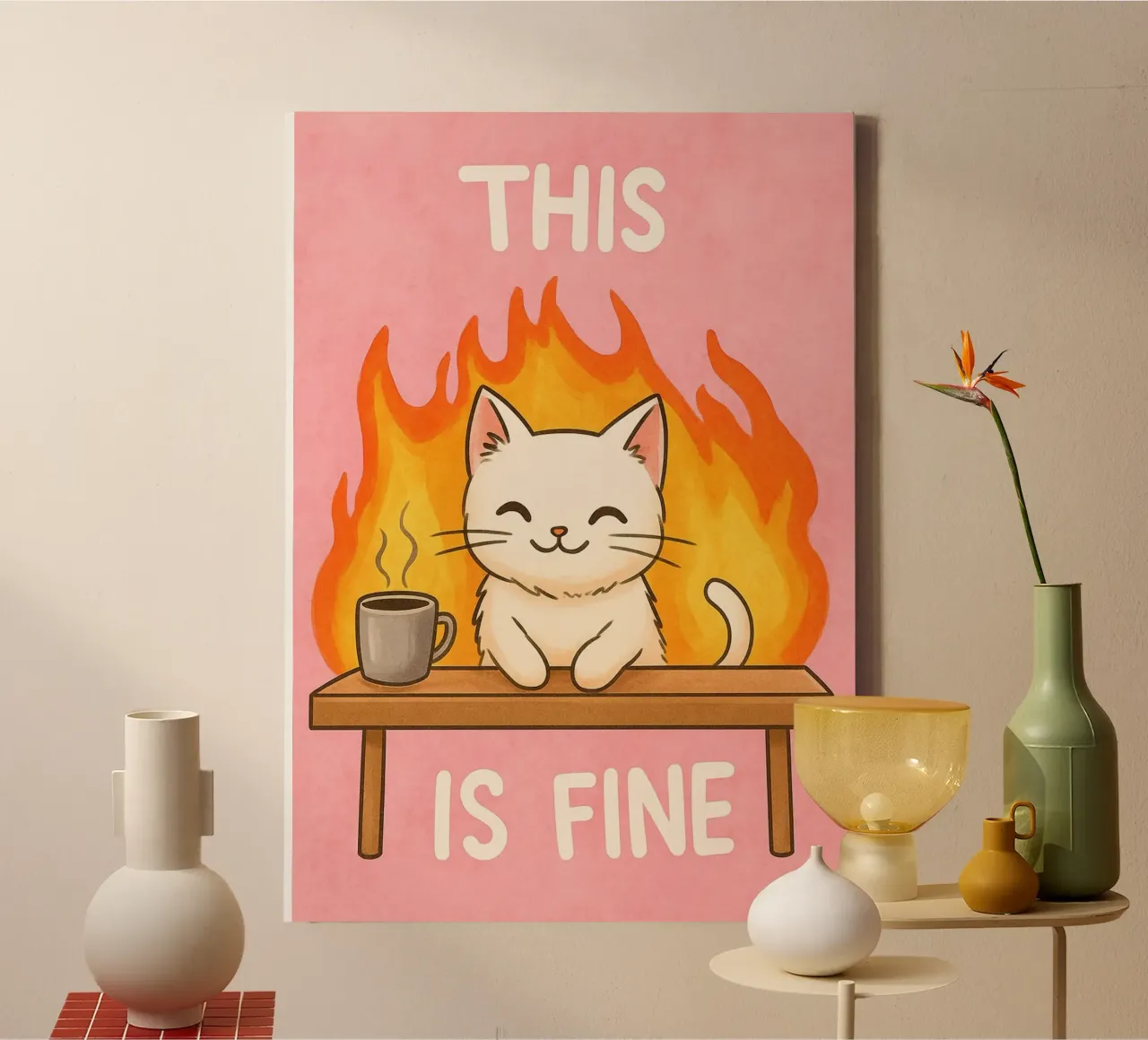 questo è un bel gatto tela da SADELA