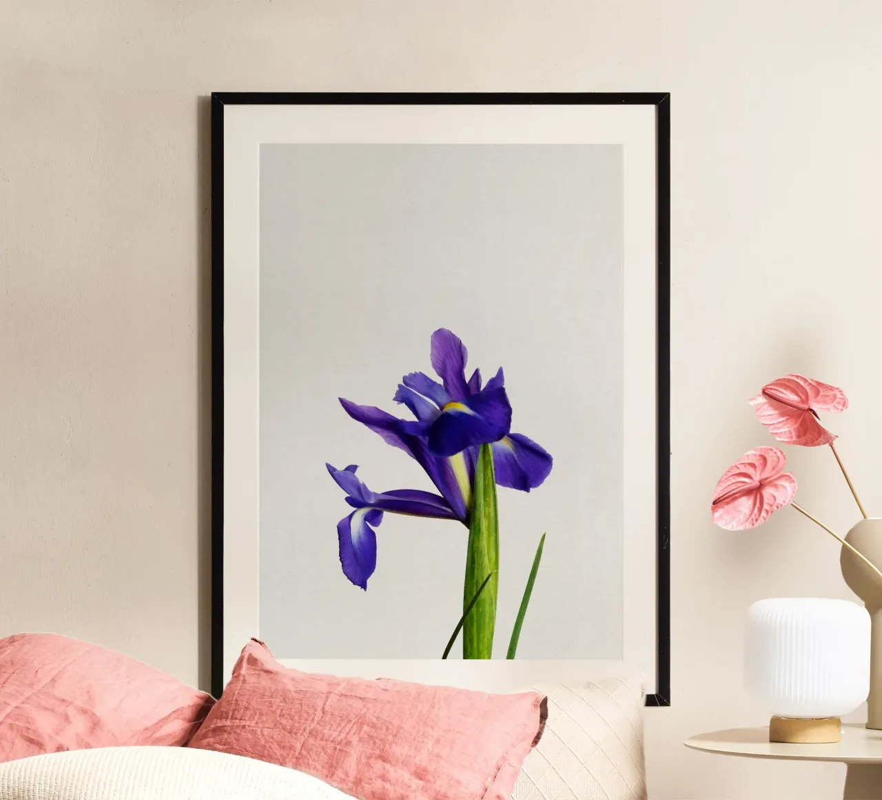 Natura morta di iris carta hahnemühle da Orara Studio