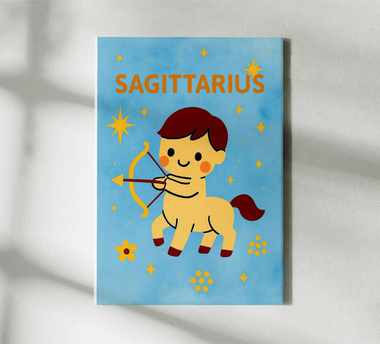 dierenriem boogschutter canvas van SADELA