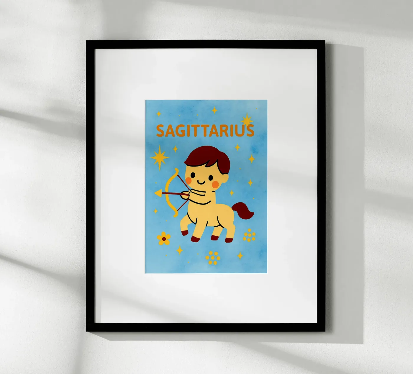 zodiac sagittarius poster van SADELA